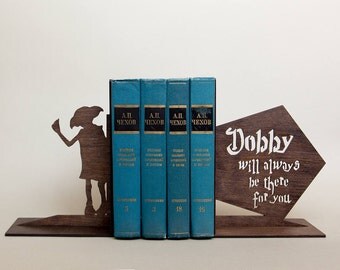 Harry Potter handmade bookends. Nursery decor. First birthday gift. Baby present idea
