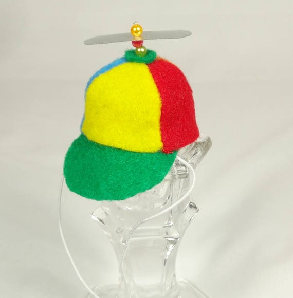 Beanie Hat / Propeller Helicopter hat for Cat Dog small pet