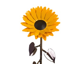 Hand Forged Wrought Iron Sunflower