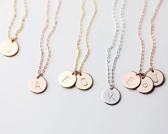 Disc Charm Necklace Best selling Items Family Tree Necklace Personalized Charm Christmas gifts for mom - CN