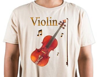 two set violin shirt