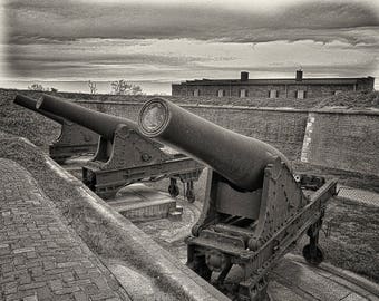 Fort McHenery Cannons Fine Art Print.