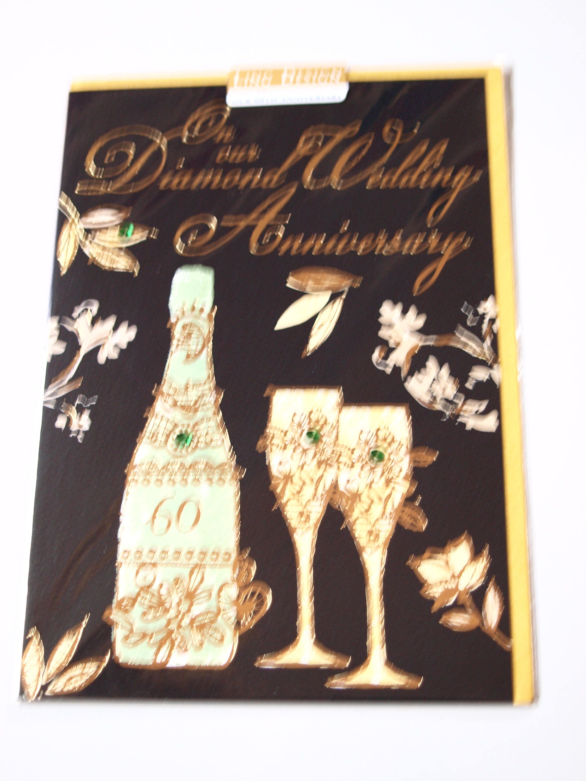 On Our Diamond Wedding Anniversary Card