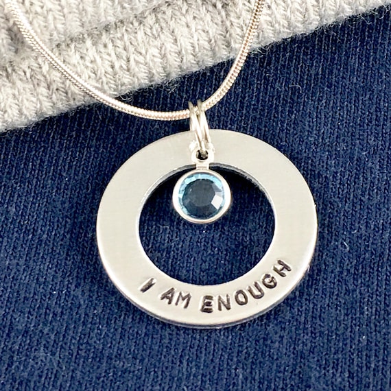 Mental health awareness necklace Encouragement gift