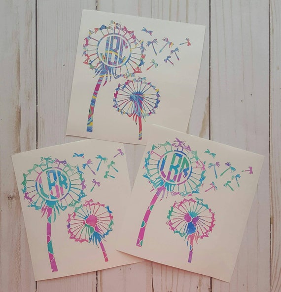 Dandelion Car Decal