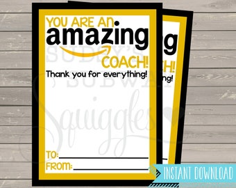 Thanks coach | Etsy