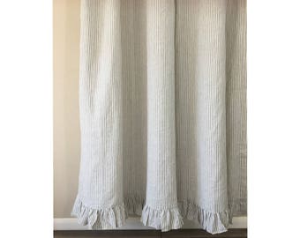 Linen shower curtain | Etsy Linen shower curtain | Etsy