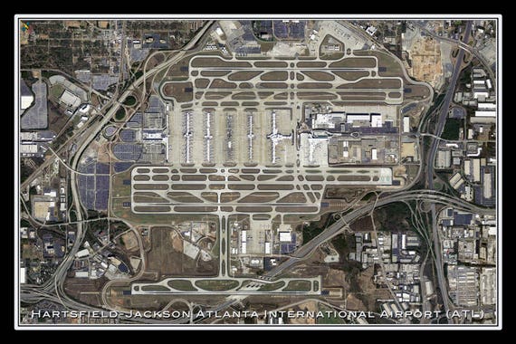 Hartsfield-jackson Atlanta Intl Airport Georgia Satellite