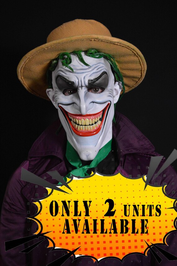THE JOKER MASK The joker latex mask halloween mask
