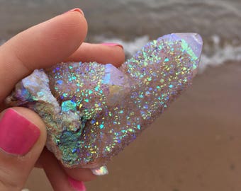 High Quality Angel Aura Spirit Quartz