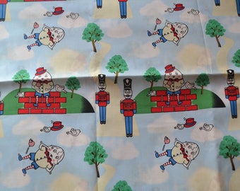 2 YARDS BY 58" Humpty Dumpty fabric