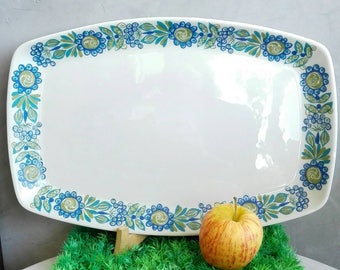 Figgjo Flint Norway Serving Plate "Tor Viking" Pattern, 40 cms. Designed by Turi Gramstad Oliver.