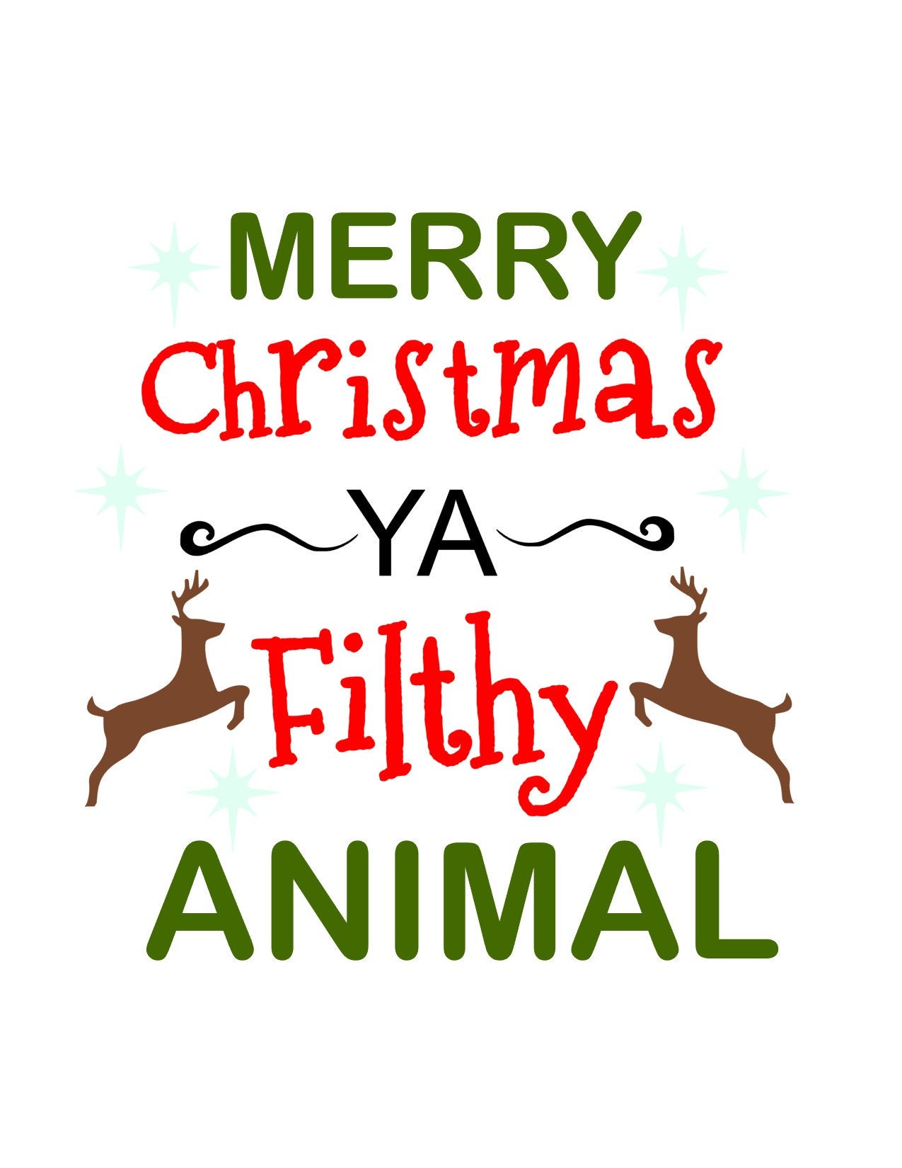 Download Merry christmas ya filthy animal svg, merry christmas svg ...