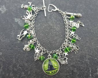Wicked the musical inspired charm bracelet