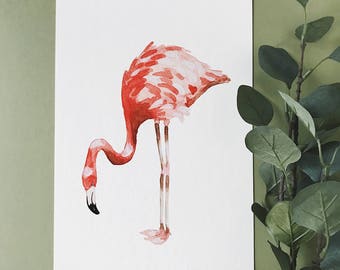 Flamingo A3 Print