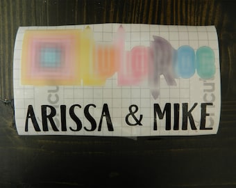 Fashion Retailer Cusomized Decal