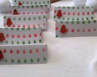 8 marques places boules de Noël personnalisables