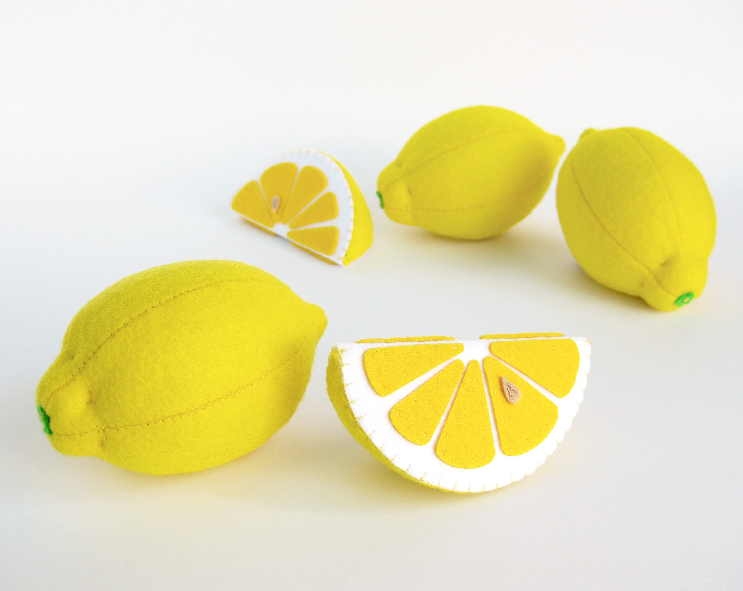 stuffed lemon toy