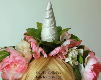Unicorn headpiece Unicorn Wreath
