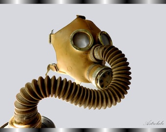 Gas mask, Rare, BDSM, rubber gas mask made in the USSR, Vintage, Masquerade, Halloween mask, Steampunk mask, BDSM mask, Soviet gas mask