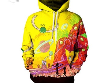 Rick And Morty 'Psychedelic' Hoodie