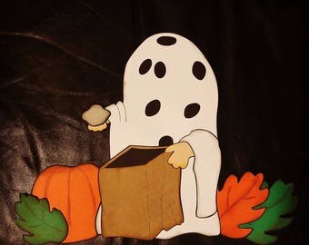 Peanuts Charlie Brown Costume Wall Sign for Halloween Super Big 3D Decorations Trunk Or Treat Idea