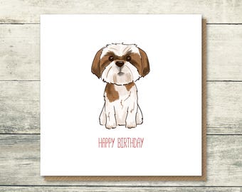 Image result for Shih Tzu card
