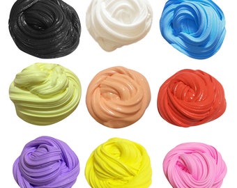Fluffy Foam Slime Scented Play Dough Kids Stress Relief Sludge Toy Cotton Mud Plasticine Modeling Clay Gift