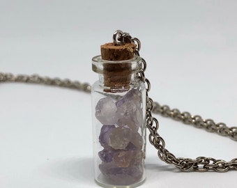 Items similar to Bubble Vile Necklace on Etsy