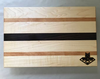 Wooden Cutting Board with East Indian Rosewood