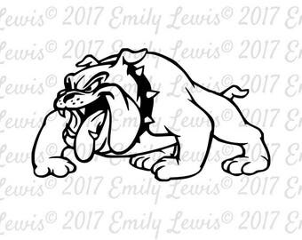 Bulldog SVG - bulldog SVGs - Bulldog Decals - Cut Files - SVGs - Svg Files - Svg Cut Files - Silhouette - cricut - Svg Cuts - cricut Files