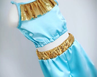 princess jasmine 1st birthday outfit