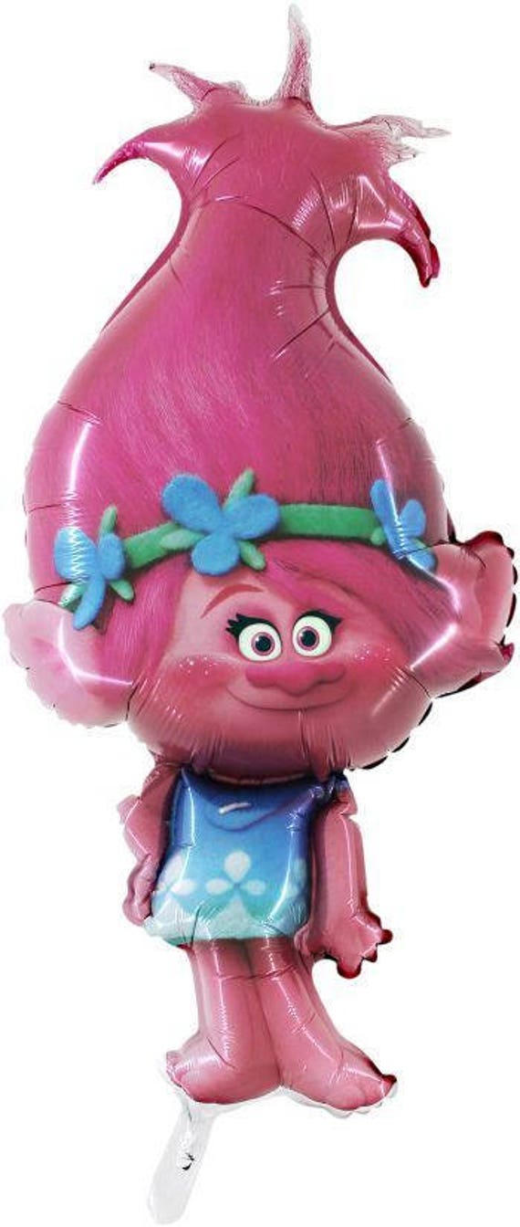 TROLLS POPPY Jumbo Big Giant BALLOON Foil 43 / 100 cm