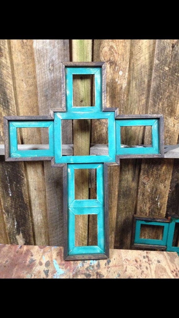 Cross picture frames