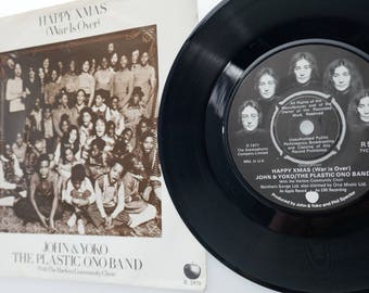 John Lennon - 'Happy Xmas War Is Over' 7" Vinyl Record