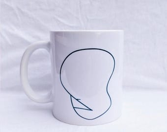 Dignity Coffee Mug - Simpsons Inspired - White Ceramic - FREE UK Delivery - Worldwide Shipping - TV - Nerd - Geek - Funny Gift - Fathers Day