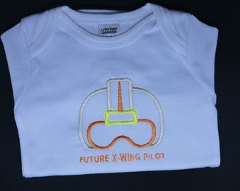 Baby Yoda Embroidered Onesie