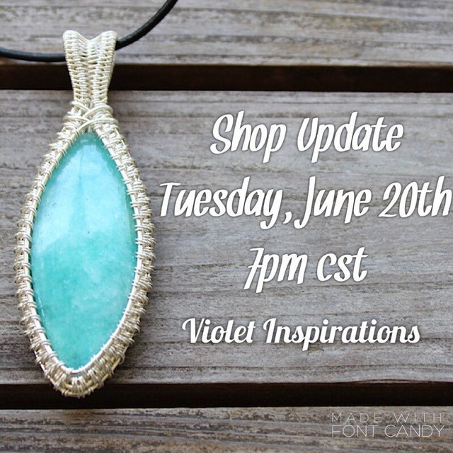 Beautiful handcrafted jewelry by VioletInspirations on Etsy