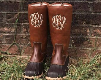 Duck boots | Etsy