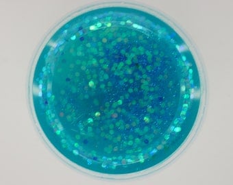 Mermaid Scales Slime (8 oz. Container) clean scent with a hint of bubblegum