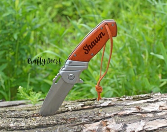 Pocket Knife - Personalized Knife - Custom Engrave Pocket Knife - Personalized Pocket Knife - Groomsmen Pocket Knife - Engrave Pocket Knife