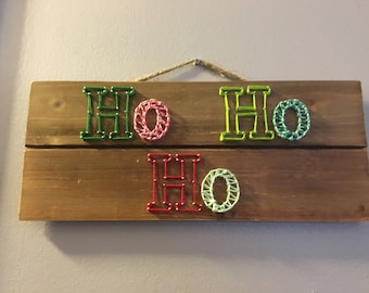ho ho ho sign etsy ho ho ho sign etsy
