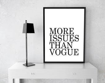 Fashion Wall Decor vogue print | etsy Fashion Wall Decor vogue print | etsy