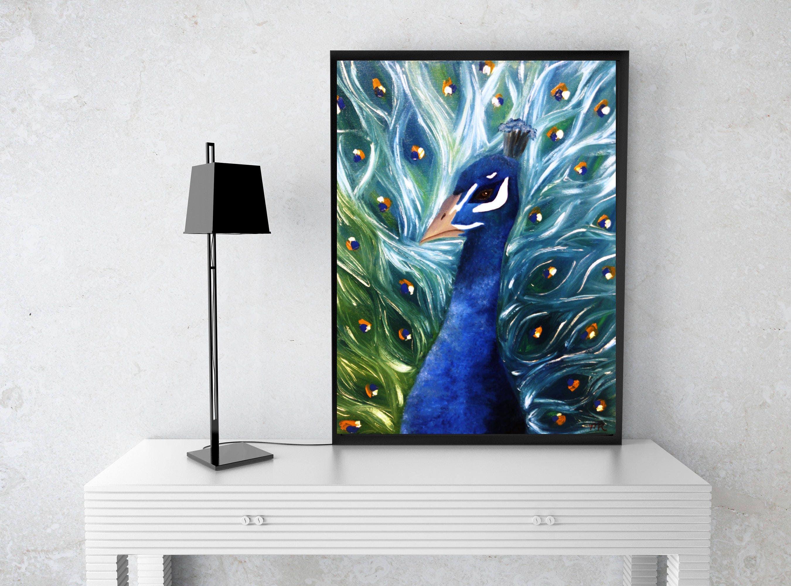 Peacock Wall Decor Peacock Home Decor Bird Wall