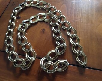 Heavy Gold Chain Belt