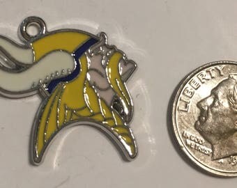 Minnesota Vikings Logo Charm DYI