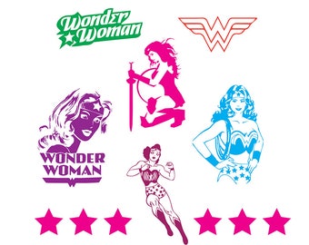 Download Wonder woman svg | Etsy