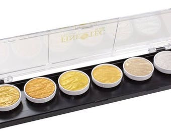 Finetec M600 Mica Pigment Rich Pearl Watercolor Paint Set