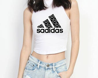 Sadidas Aesthetic crop top