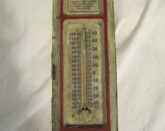 Vintage Thermometer | Etsy